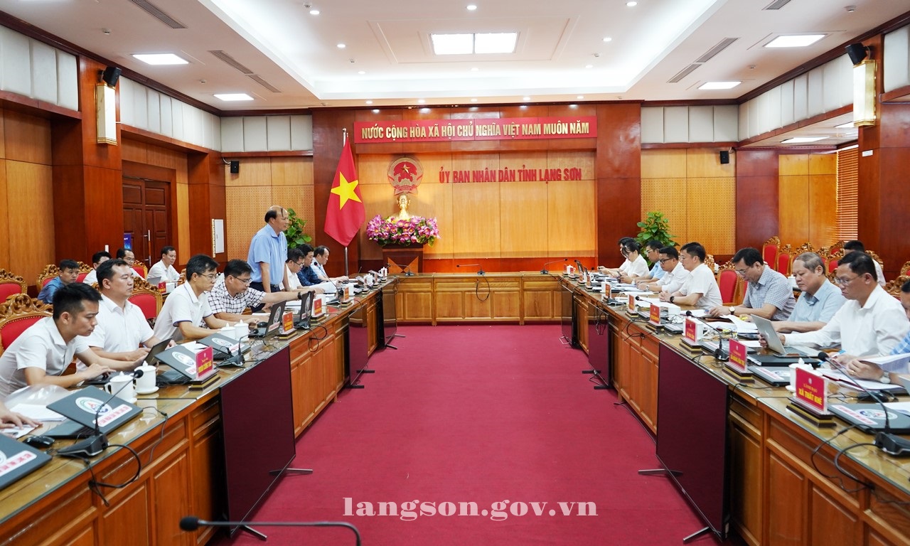 Lãnh đạo UBND tỉnh làm việc với Đoàn công tác của UBND tỉnh Cao Bằng về tình hình triển khai Dự án Trang Chủ KINH88 IT COM Chính Thức Tham Gia Ngay xây dựng tuyến cao tốc Đồng Đăng (88Kinh link không ) - Trà Lĩnh (tỉnh Cao Bằng)