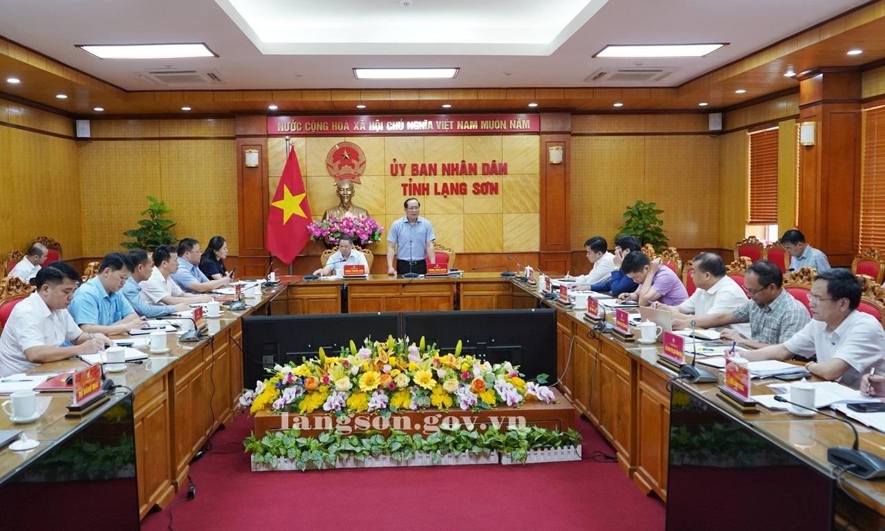 Tổ công tác số 6 của Ban Thường vụ Tỉnh ủy làm việc với Đảng ủy các xã Chi Lăng, Nhân Lý, Quan Sơn, Chiến Thắng, Bằng Mạc, Vạn Linh